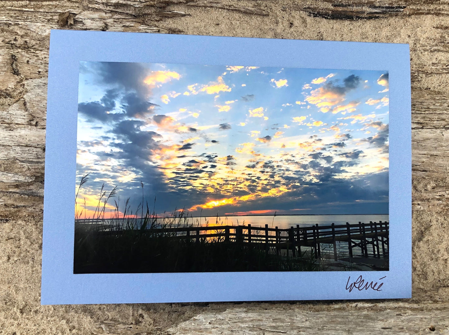 Sunrise Over Boat Dock on Cape Fear River