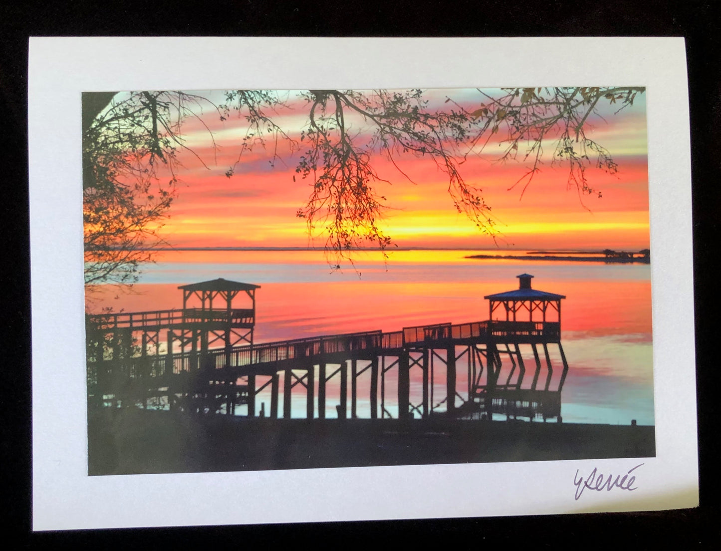 Sunrise Reflections in the Cape Fear River